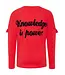 Name It Meisjes Kleding Rode T-Shirt Happy