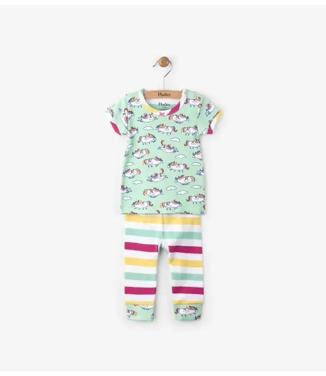 Hatley 2-Delige Kinderpyjama Unicorns