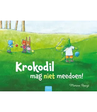 Clavis Clavis Prentenboek Krokodil Mag Niet Meedoen