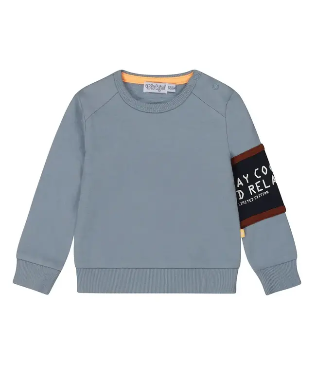 Dirkje Jongens Sweater Faded Blue