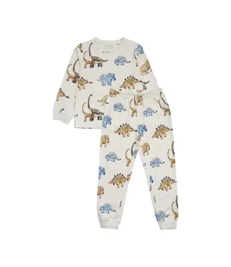 Minymo Minymo Jongens 2-delige Pyjama Dierenprint