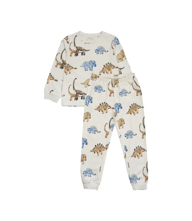 Minymo Jongens 2-delige Pyjama Dierenprint