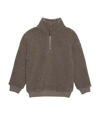 En fant En Fant Jongens Teddy Cardigan Chocolate Chip