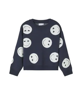Name it Name it Meisjes Sweater Kandao Dark Sapphire