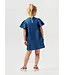 Noppies Kinderkleding Meisjes Blauwe Jurk Pocola Washed Blue