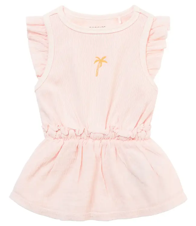 Noppies Babykleding Meisjes Jurk Newnan Creole Pink