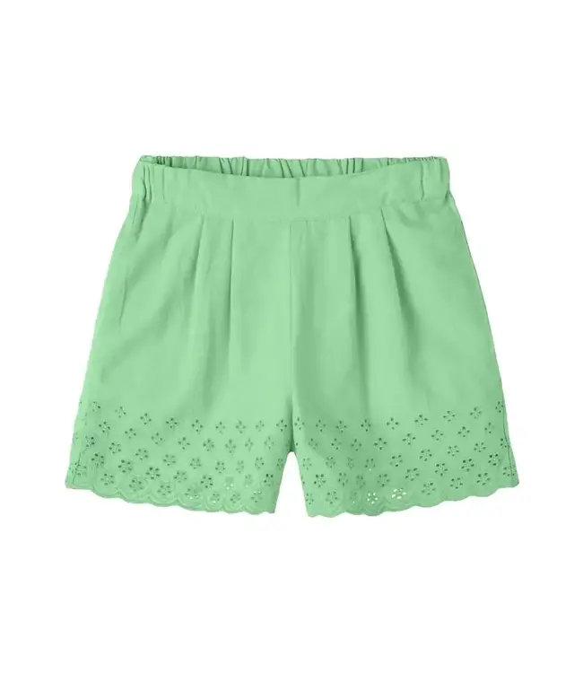 Name it Kinderkleding Meisjes Short Fiona Green Ash