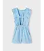 Name it Kinderkleding Meisjes Korte Blauwe Jumpsuite Fetrine All Aboard