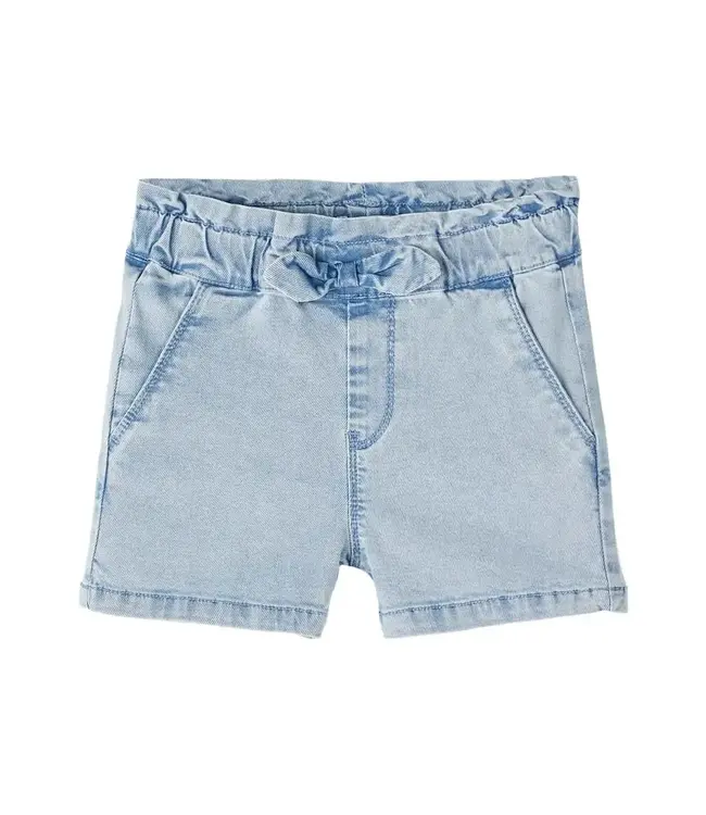 Name it Meisjes Jeans Short Regular Fit Light Blue