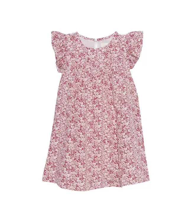 Creamie Shortsleeve Meisjes Kleedje Small Flower Cloud