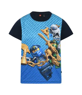 LEGO Lego Ninjago 3 figuren Blauwe Jongens Tshirt Lwtaylor 329