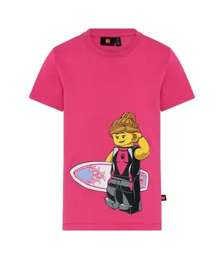 LEGO Lego Meisjes Paarse Surf Tshirt Lwtaylor 311