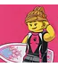 Lego Meisjes Paarse Surf Tshirt Lwtaylor 311