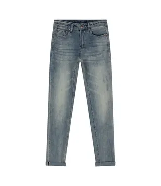 Indian Bluejeans Indian Bluejeans Jongens Jeansbroek Blue Robin Used Light Denim