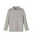 Name-it Effen Jongens Rolkraag Tshirt Grey Melange