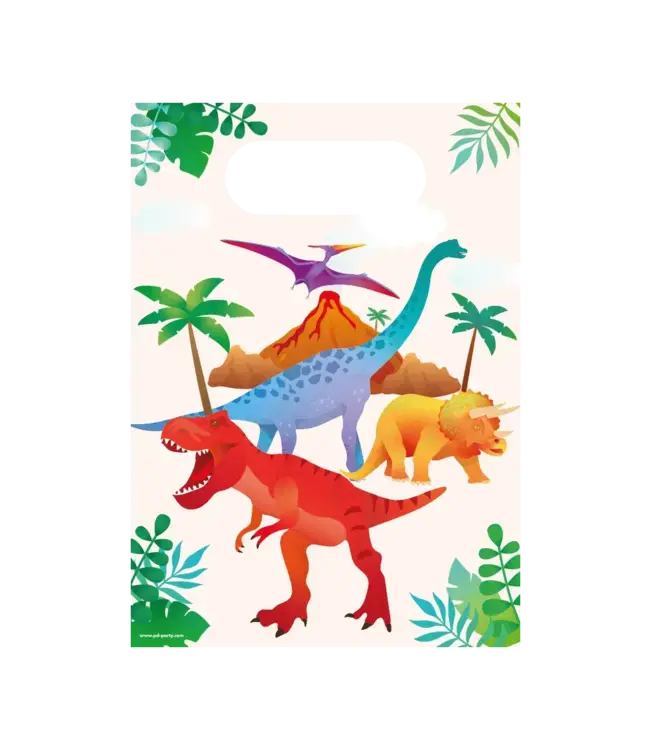 Paper Dreams Gift Bags Dino - 6st