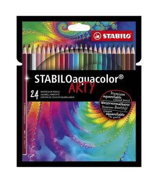 Stabilo Stabilo Aquacolor Kleurpotloden ARTY, 24st