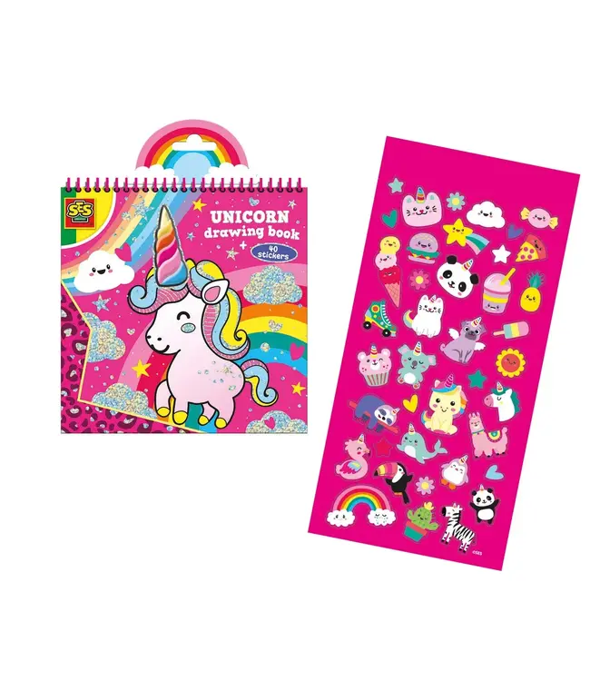 SES Unicorn Kleurboek +3