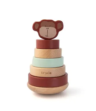 Trixie Trixie Houten Stapeltoren - Mr. Monkey, 7dlg