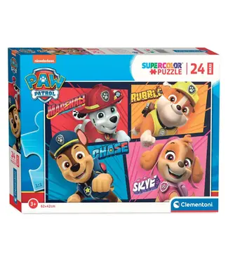 Clementoni Clementoni Maxi Legpuzzel Paw Patrol, 24st