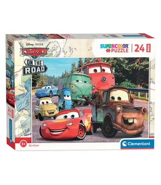 Clementoni Clementoni Maxi Legpuzzel Cars, 24st