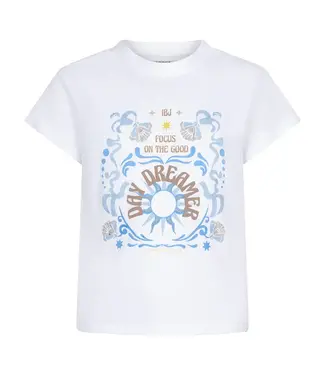 Indian Bluejeans Indian Bluejeans Meisjes Shortsleeve Tshirt Dreamer Light Blue