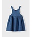 Name-it Kinderkleding Meisjes Bibskirt Batoras Dark Blue Denim