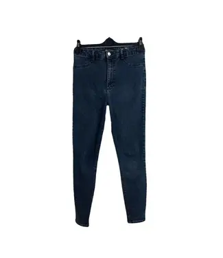 Zara Zara Dames Jeansbroek Dark Blue