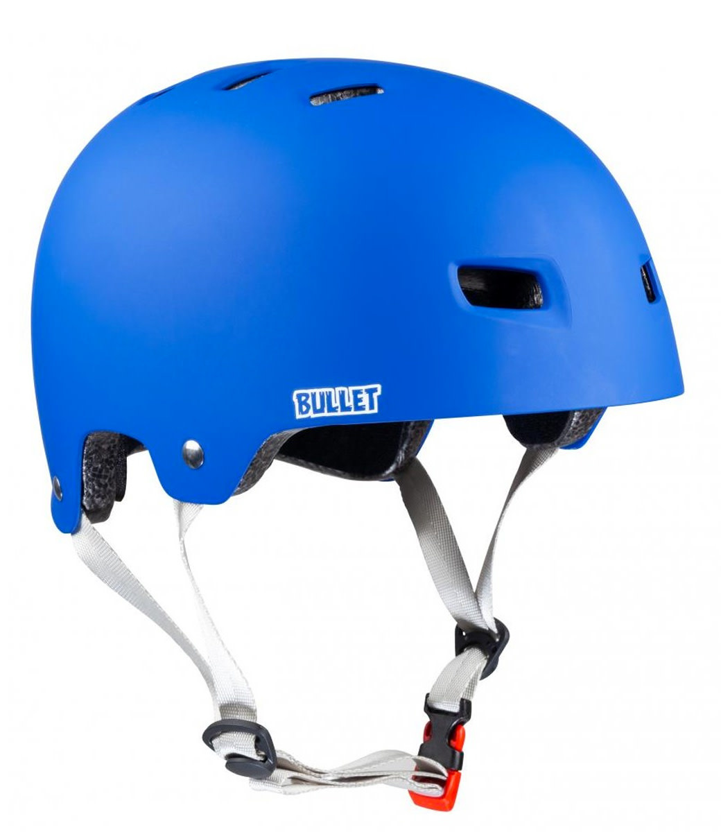 Bullet x Santa Cruz Classic Dot Helm Matt Blue West Site Gent