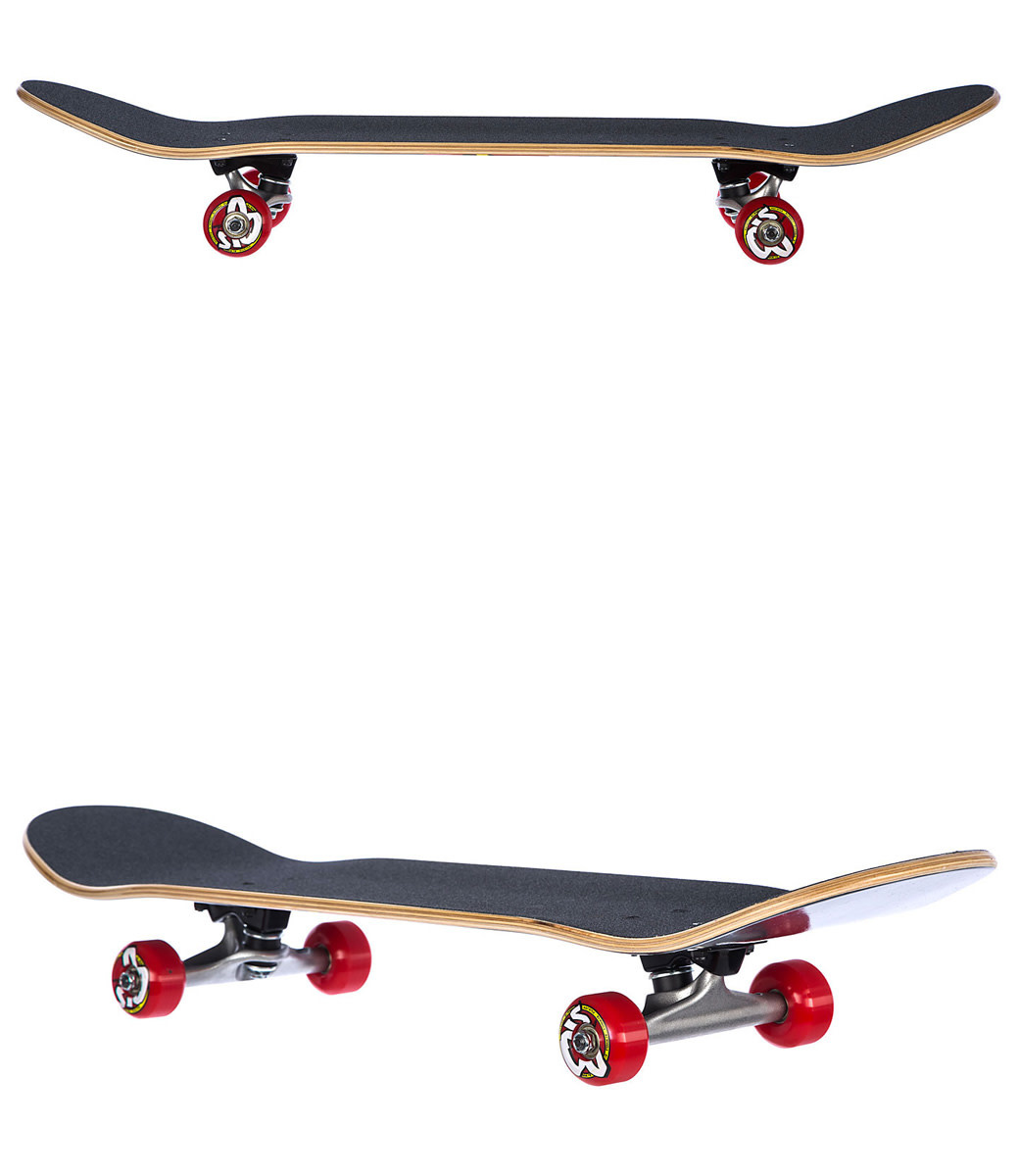 Classic Dot Black 8.0 Complete Skateboard
