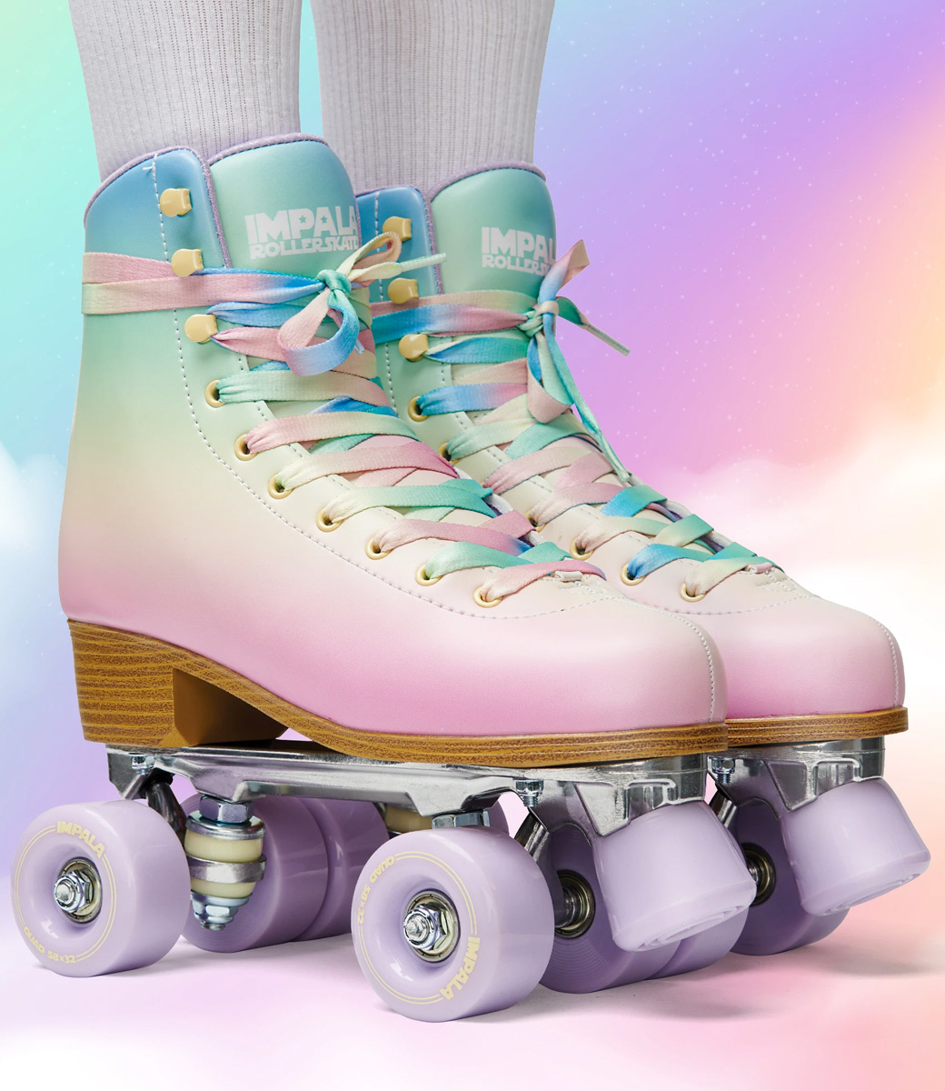 Quad Rollerskate Pastel Fade