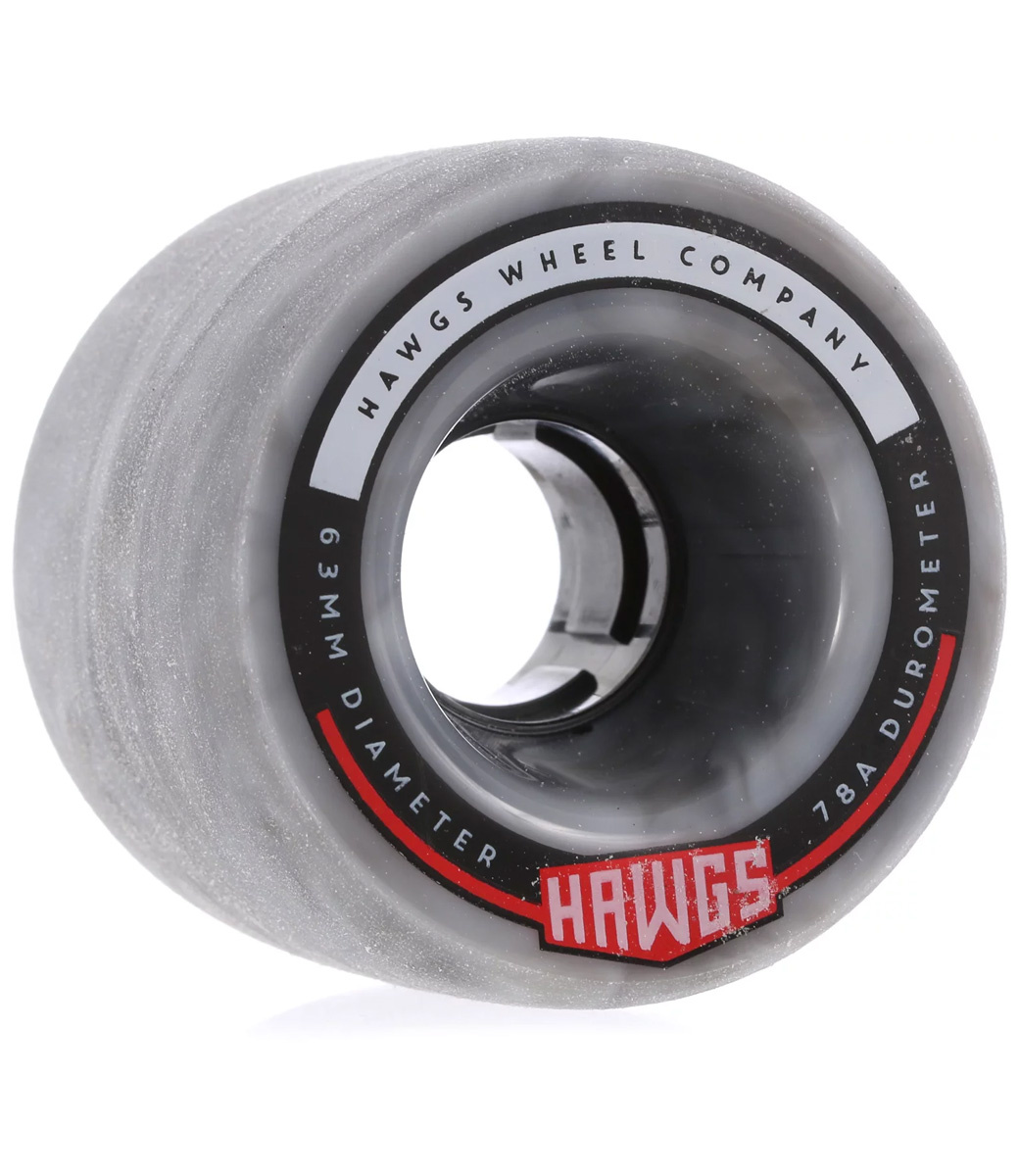 Fatty Cruiser Wheels 63mm 78A Grey/White Swirl