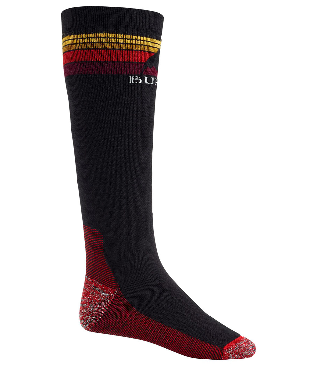 Mens Emblem True Black Midweight Socks