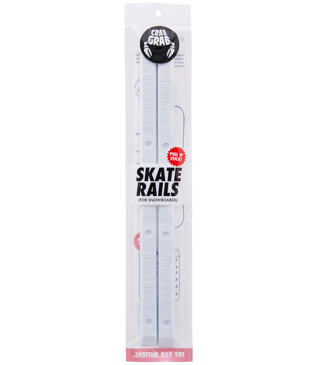 Skate Rails White Snowboard Traction Pads 2023