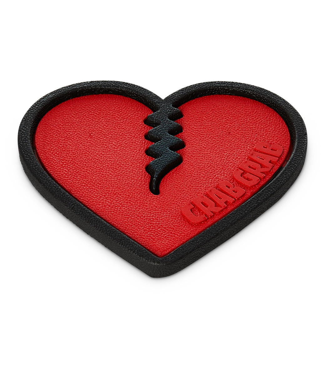 Mega Heart Red Snowboard Traction Pad 2023