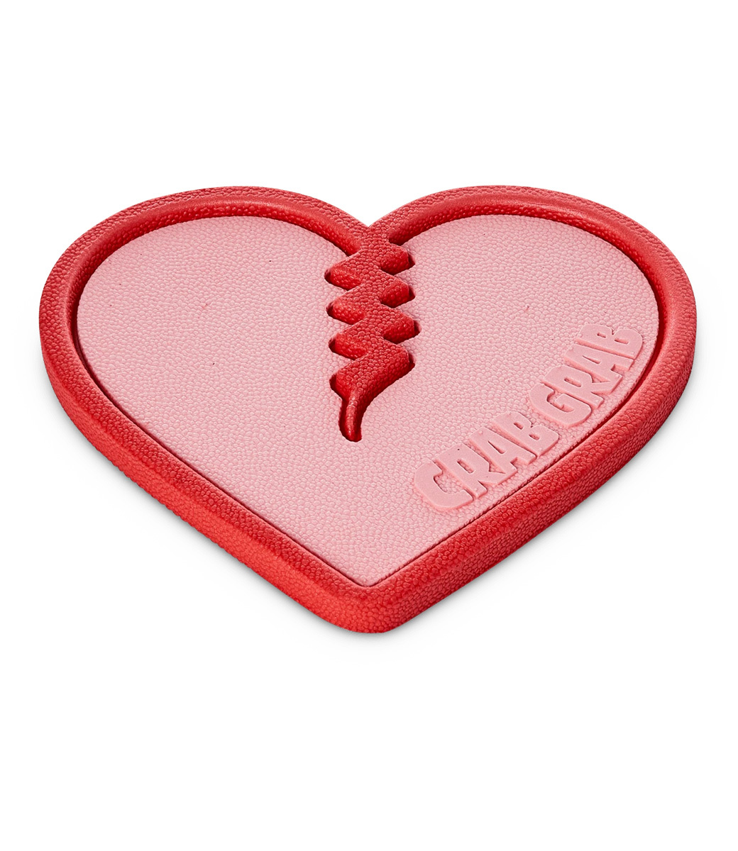 Mega Heart Bubblegum Snowboard Traction Pad 2023