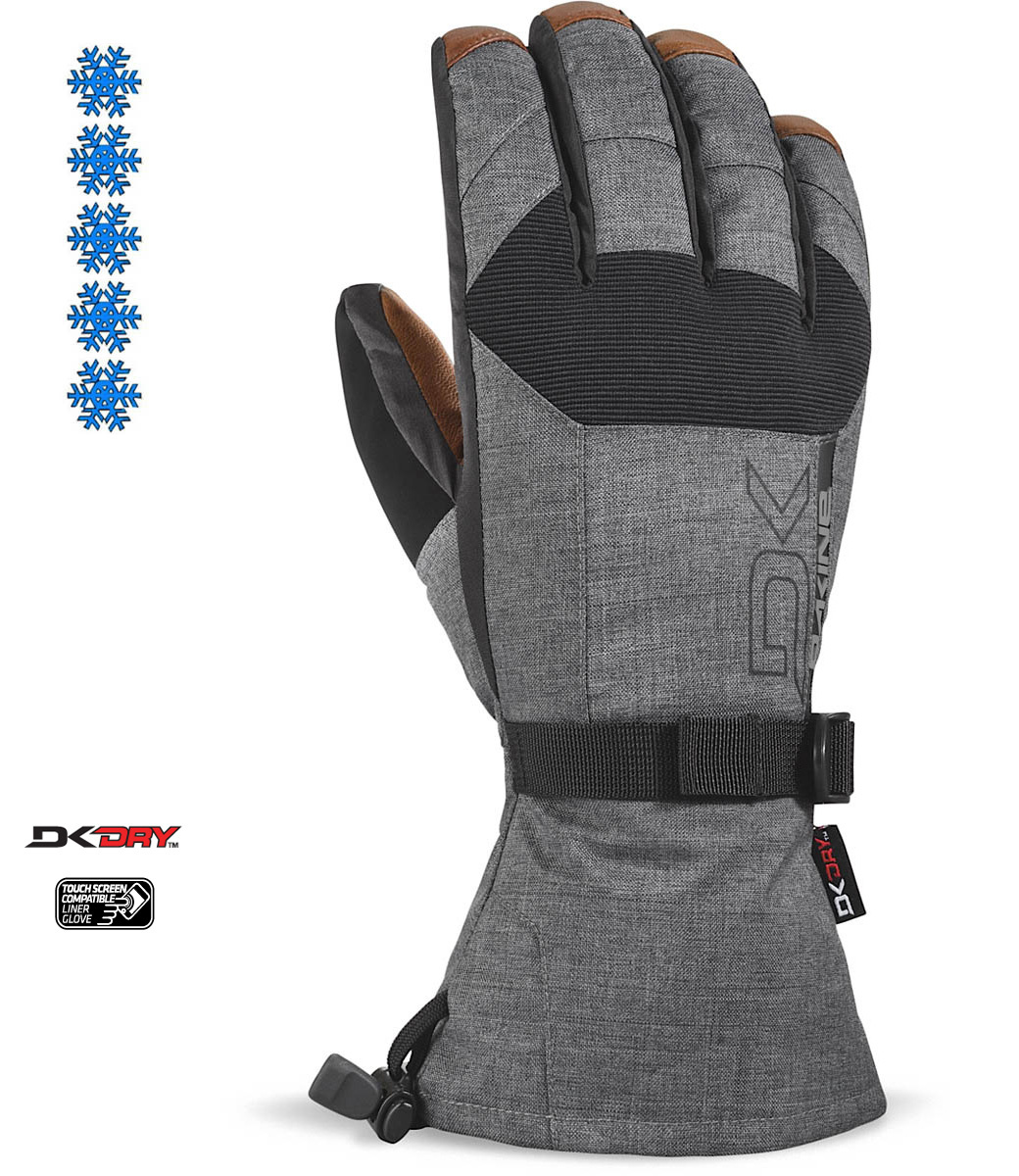 Leather Carbon Scout Snowboard Glove