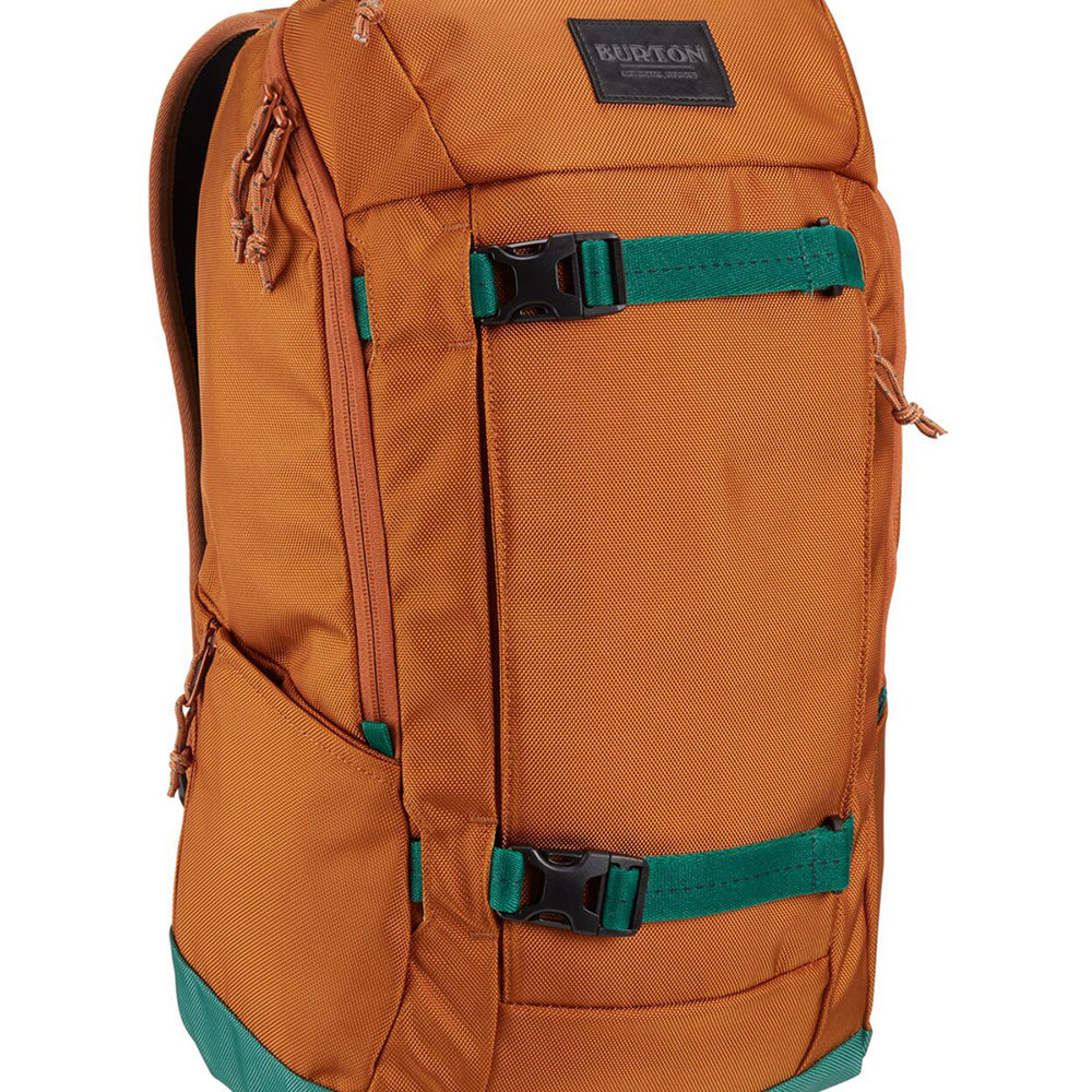 burton orange backpack