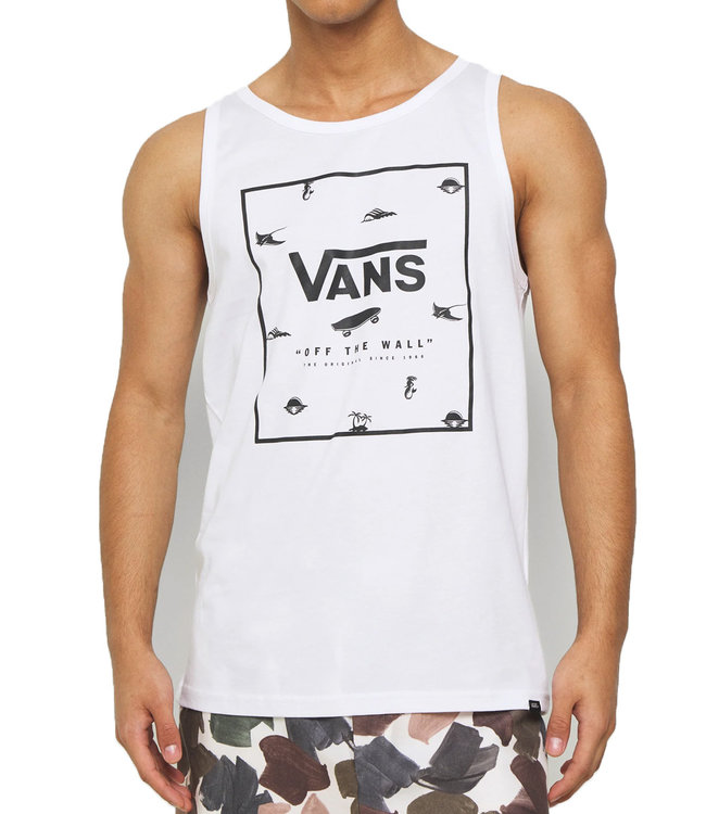 vans print box tank