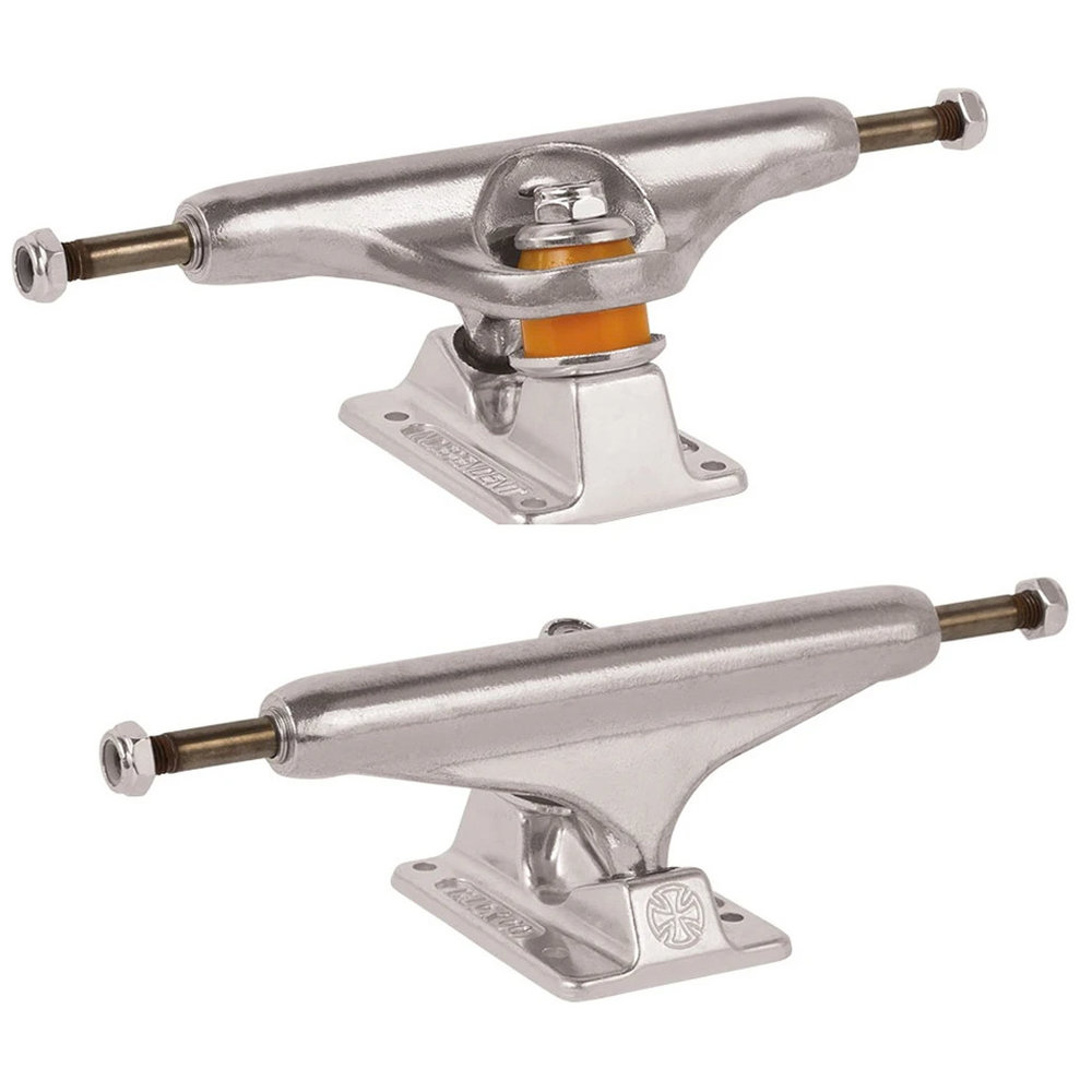 Independent 144 Stage 11 Forged Hollow Trucks Silver