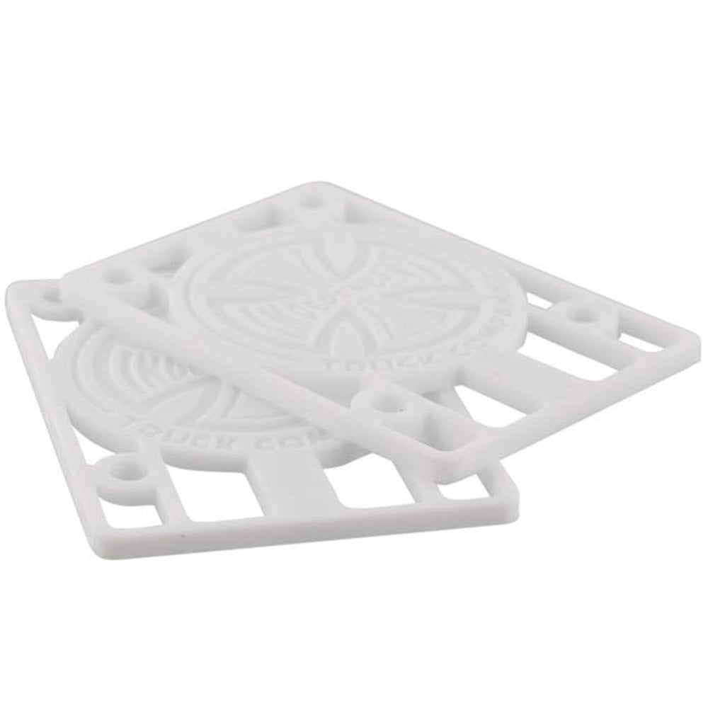 Independent White Riser Shockpads 1/8" (Pack of 2)