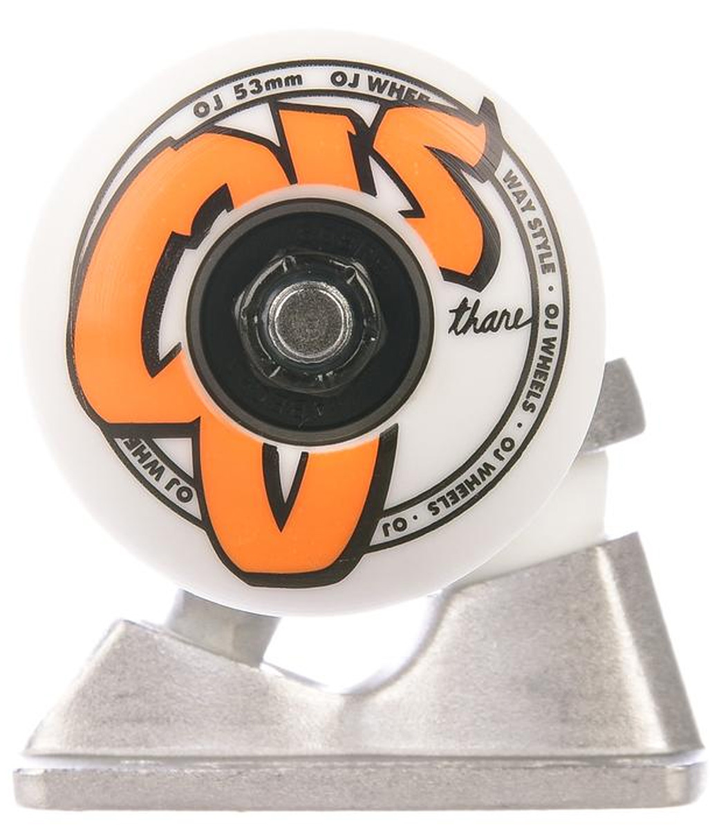 145mm Trucks w/ 53mm OJ Logo Wheels Set