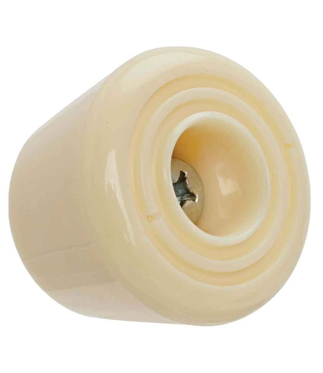 2 Pack Stopper with Bolts Pastel Yellow