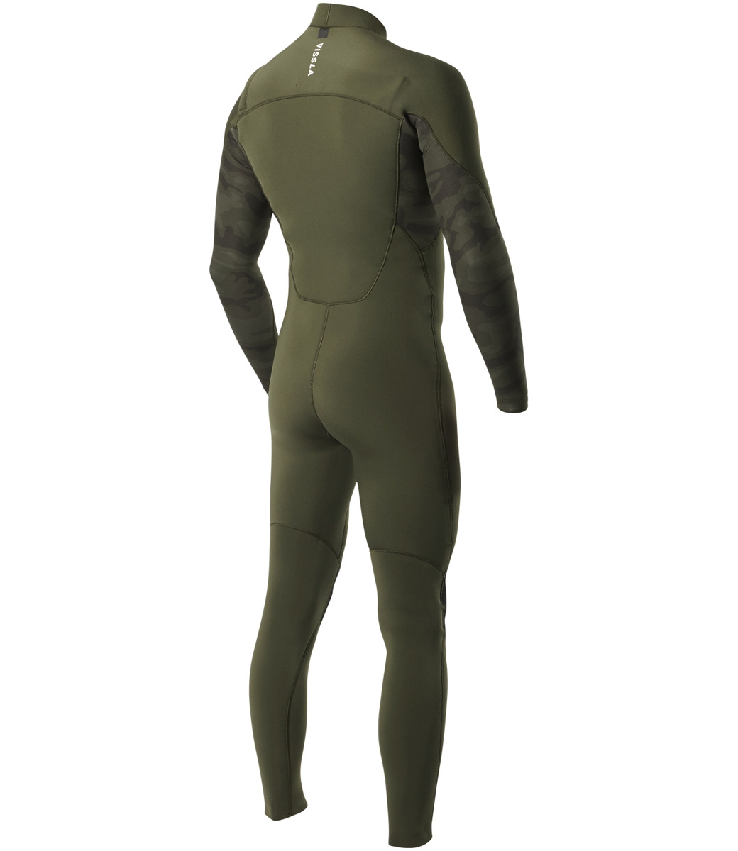 Seven Seas 3/2 mm Full Chest Zip Camo