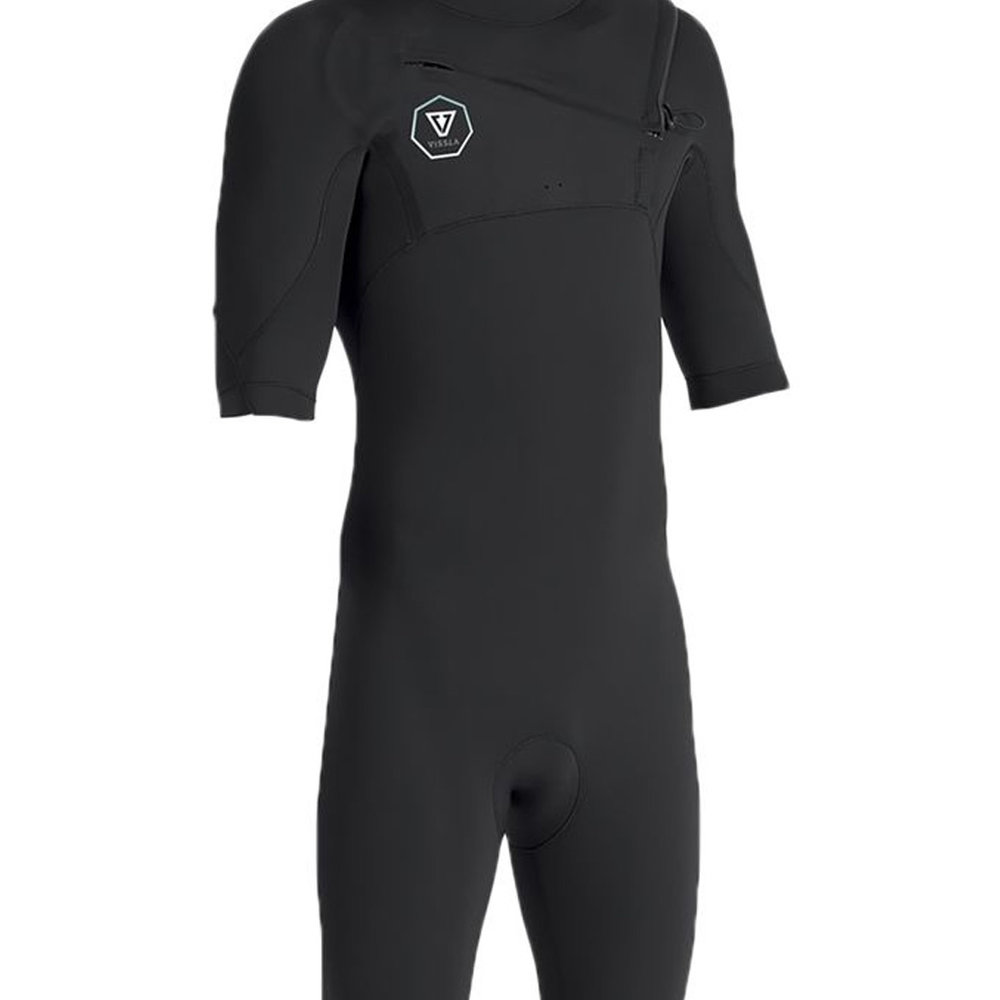 Vissla 7 Seas 2/2 mm Black Shortie Wetsuit 2020 S
