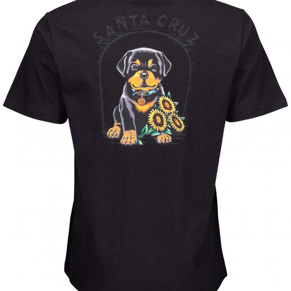 Santa Cruz Dressen Dog House Black Wash Womens T-Shirt