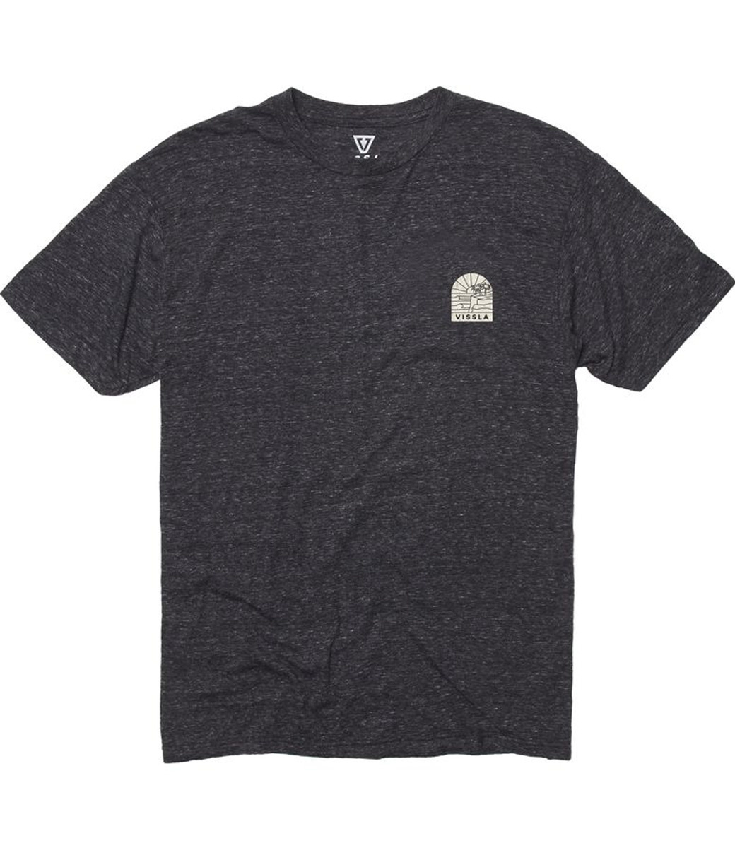 Cliffside Sunrise Tee Black Heather