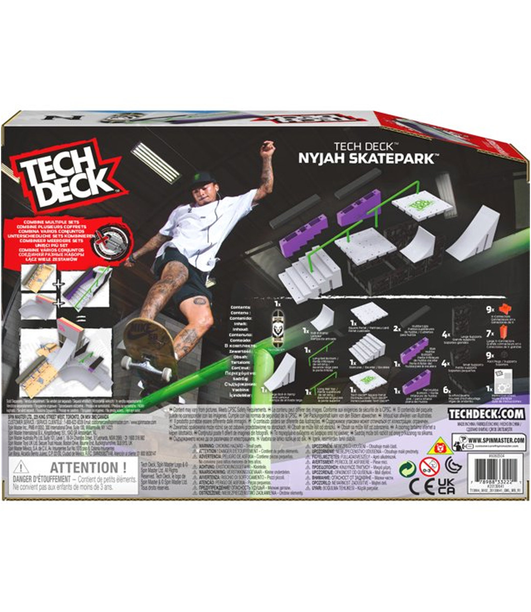 Nyjah Skatepark X-Connect Park Creator Ramp Set