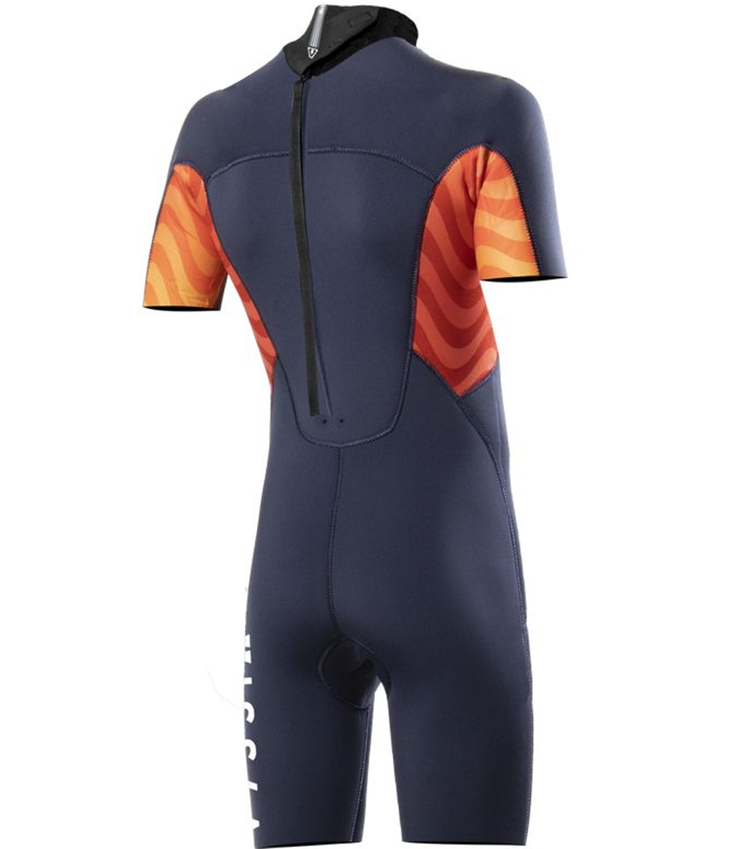 2/2 mm Boys 7 Seas Shredder Navy Back Zip