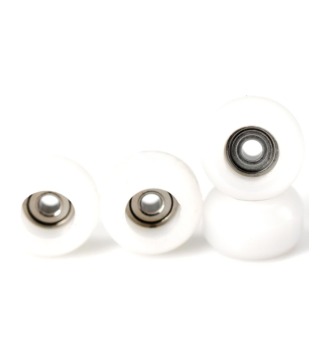CNC 100D Polyurethane Fingerboard Bearing Wheels (set of 4)